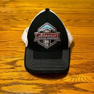 Alaska frontier trucker hat.